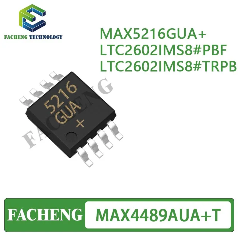 MAX5216GUA+ LTC2602IMS8#PBF LTC2602IMS8#TRPBF MSOP-8 Digital-To-Analog Conversion Chips ICs