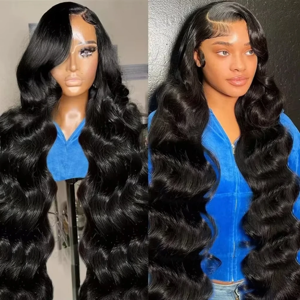 

Парик из натуральных волос для женщин, 40-46 дюймов, 13x4, 13x6, HD Body Wave, с максимальной прозрачностью, 220% плотность, с предварительно выкнутой линией роста, 7x6, полностью кружевной, фронтальный, из человеческих волос