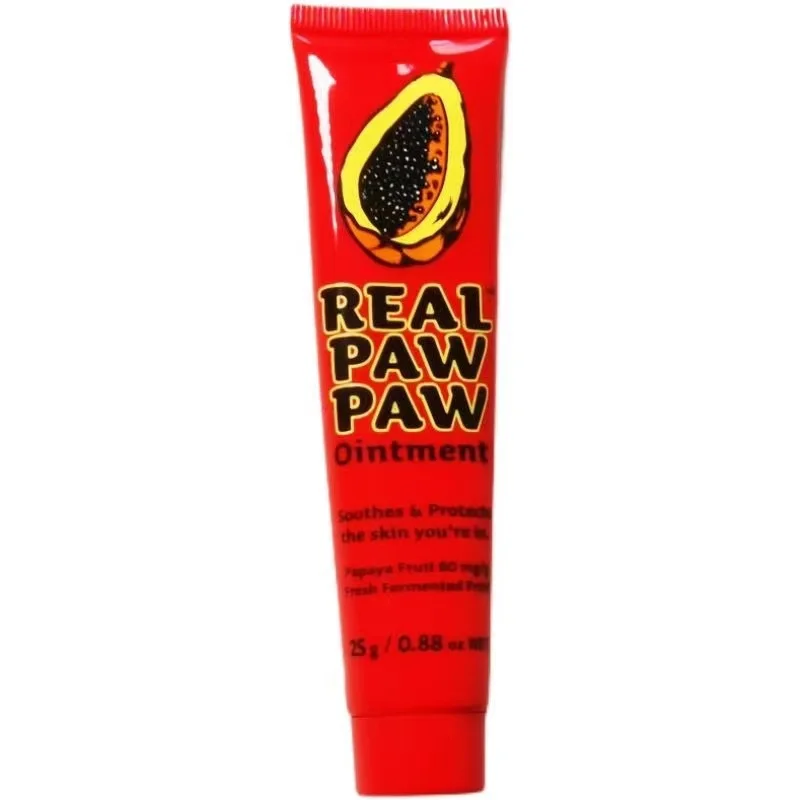 

Australian REAL PAW PAW Natural Papaya Ointment 25G Lip Moisturizing and Itching Relief Universal Cream Baby Mosquito Bites