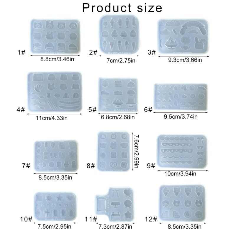 Practical Silicone Mold for Creative Projects Epoxy Keychain Pendant Moulds Professional Grade Mold for Handcrafted Item