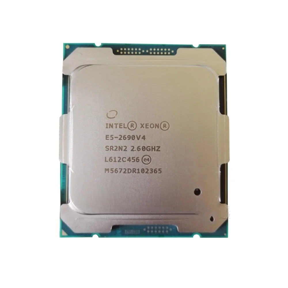 Xeon E5 2690 V4 Processor 2.6GHz Fourteen Nuclei 35M 135W 14nm LGA 2011-3 2690V4 CPU Mature Technology