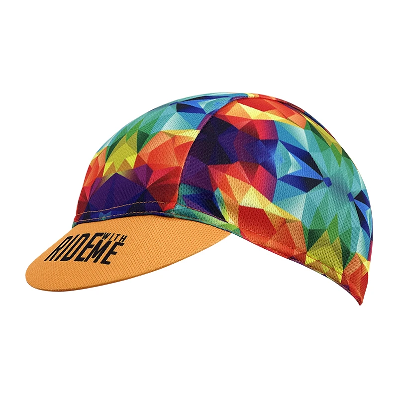 New cycling cap, sweat-wicking polyester material, popular neutral, colorful