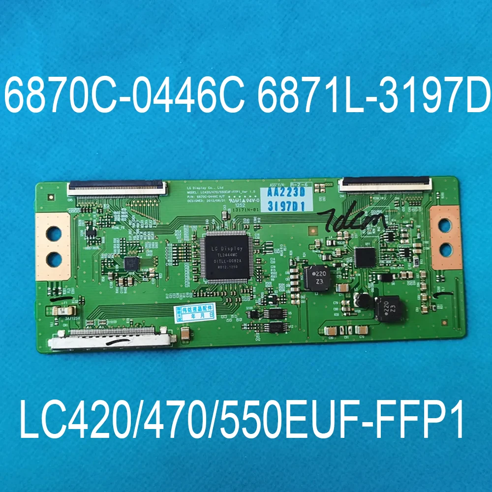 T-CON Board 6870C-0446C 6871L-3197D LC420/470/550EUF-FFP1 Logic Board is for KDL-42W805A KDL-47W805A KDL-55W800A KDL-55W805A TV