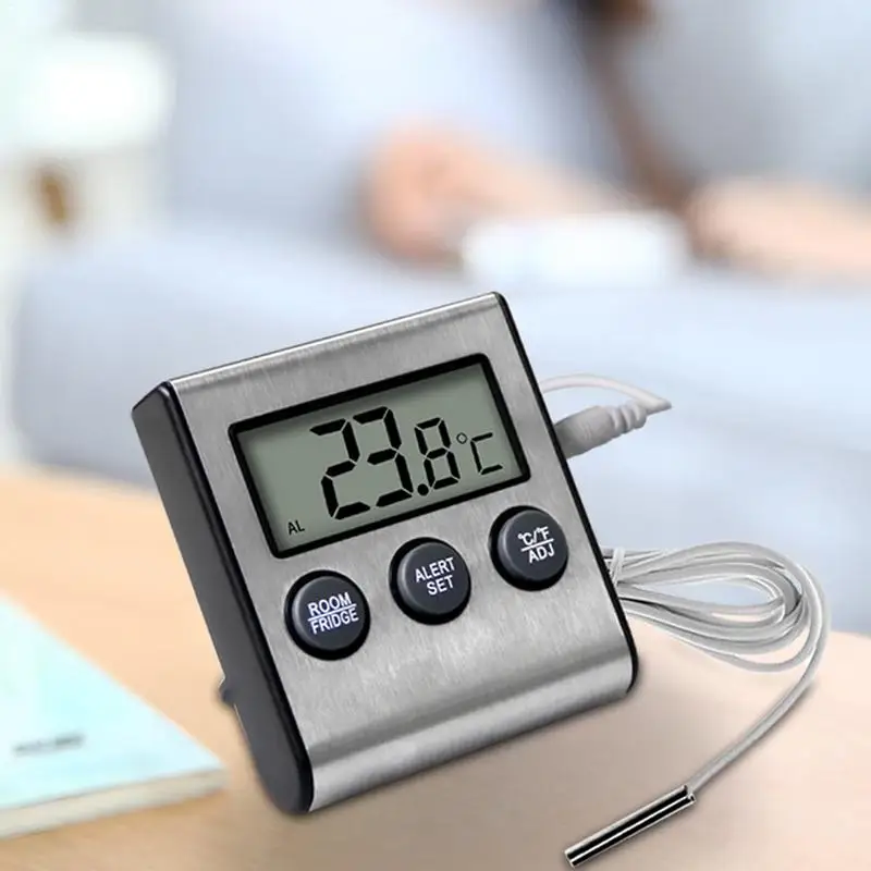 

Refrigerator Temperature Gauge Fridge Thermostat Freezer Sensors Deep Freezer Alarm Freezer Temperature Alarm Refrigerator