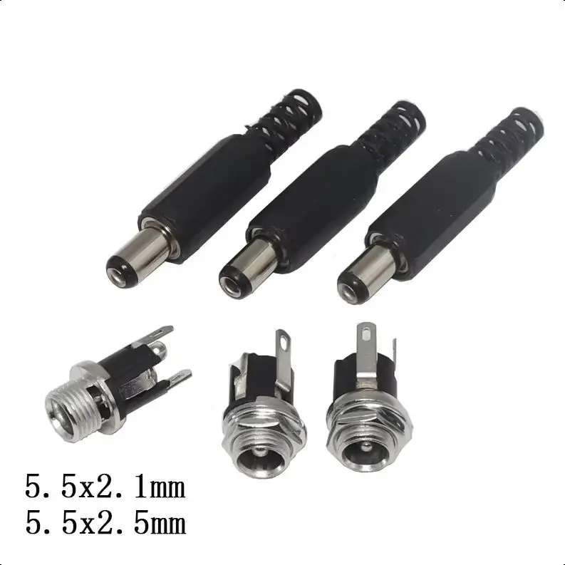 【5-1Pair】5.5X2.1Mm …