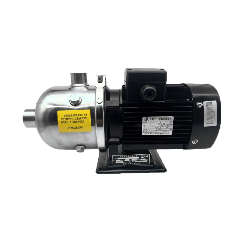 ارتفاع ضغط CNP أفقي متعدد المراحل الطرد المركزي مضخة مياه كهربائية RO مضخة تعزيز المياه