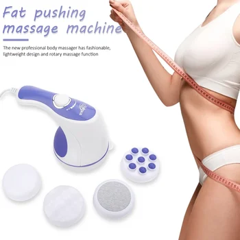 Body electric massager Anti-cellulite portable fat slimming health massage instrument vibration cervical spine neck waist