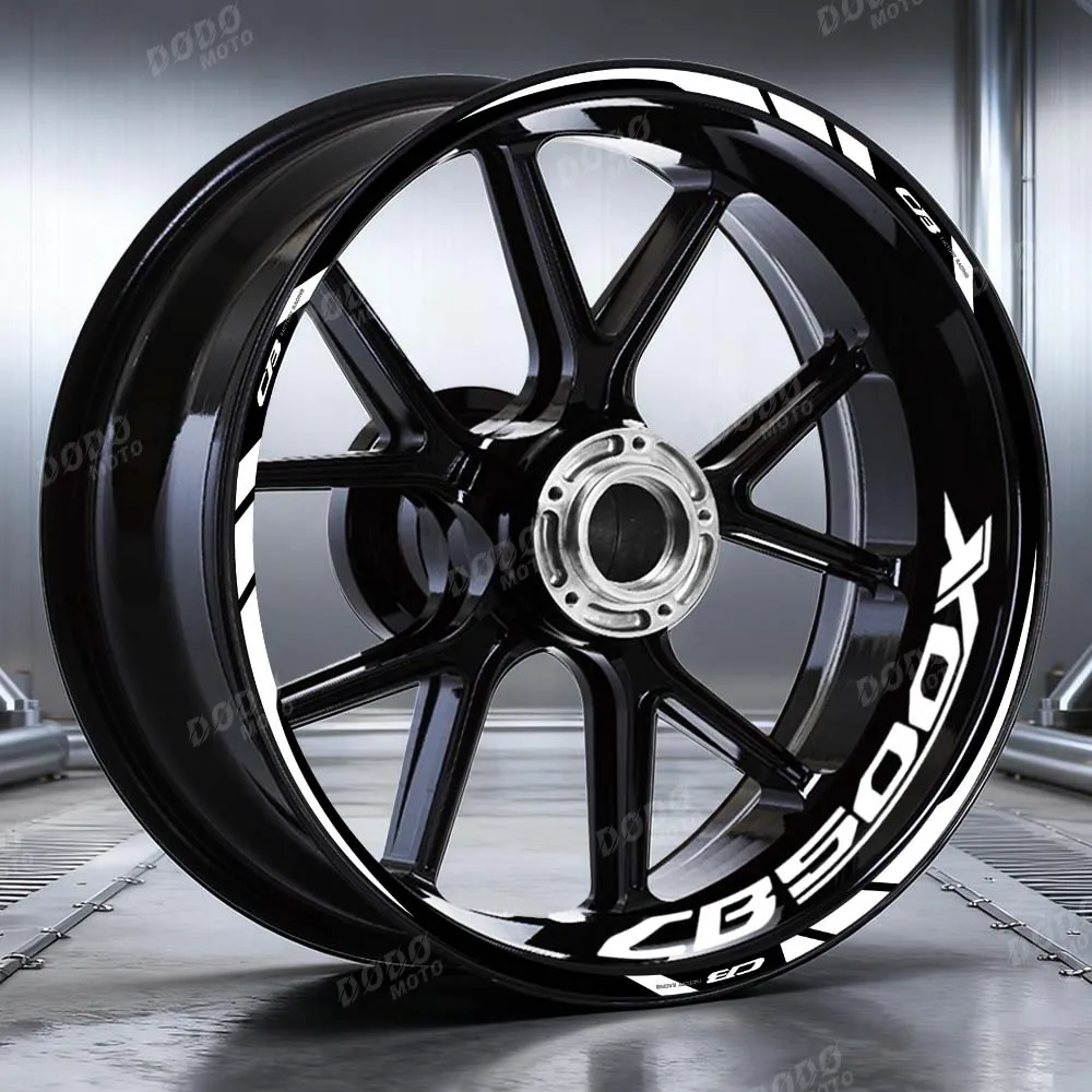 

For CB 500X cb500x 2019-2023 19"17" Motorcycle Wheel Rim Stickers CB500X Logo Stripe Tape Decorative Reflective Decal Waterproof