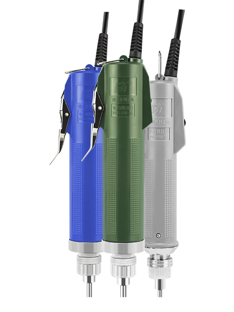 Industrial Grade Precision Electric Screwdriver, Adjustable Torque Forward Reverse Power Screwdriver for Electronics Repair