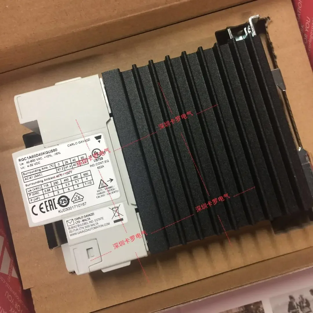 RGC1A60D40KGUS80 Het nieuwe CARLOGAVAZZI geïntegreerde solid-state relais van Zwitserse Jiale