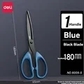M&G black blade scissors 160/180mm, rust, sharp, paper cut for students, tailor scissors, home office supplies 6 Main sales scissors sewing - №4