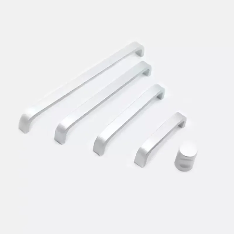 مقابض سبائك الألومنيوم الفضائية، ومقابض أبواب خزانة المطبخ وخزانة الملابس، وأجهزة تزيين المنزل البسيطة والحديثة