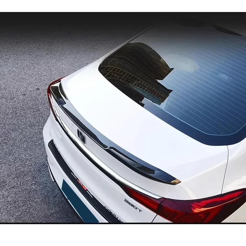 Black Spoiler for Changan EADO Plus Tail Fin 2020 to 2023 Car Rear Wing Accessories Transform the Style Lightweight