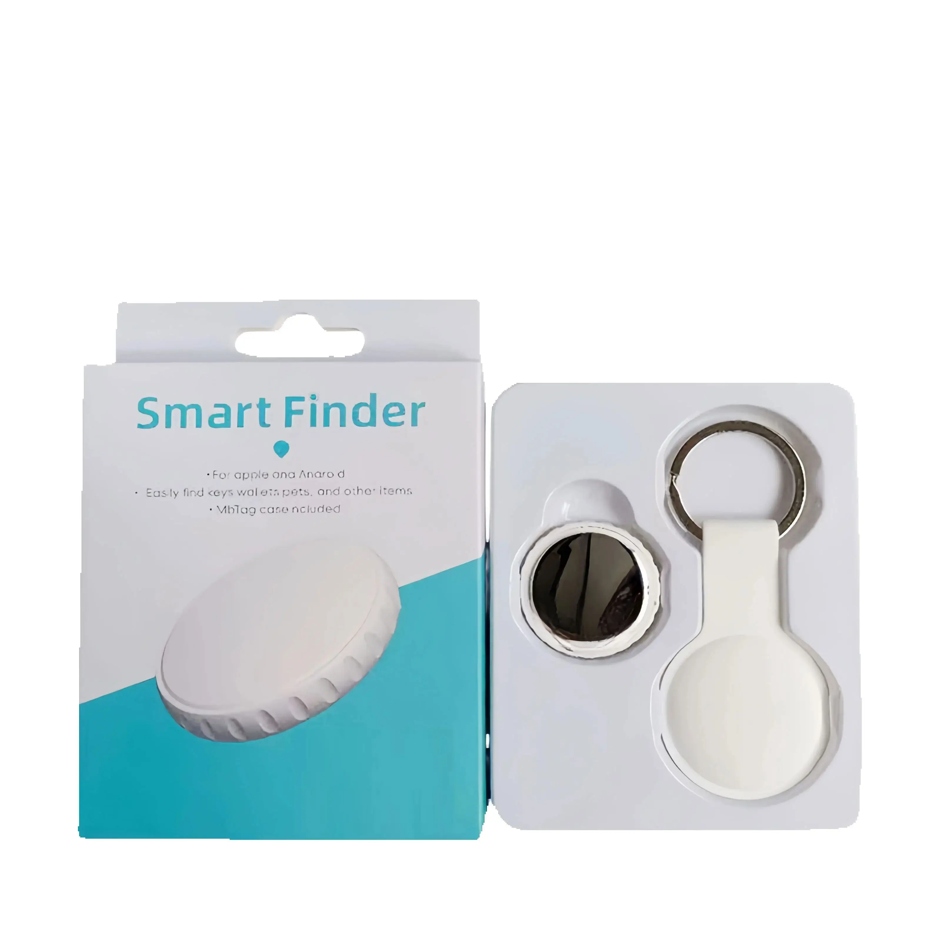 Smart Finder Bluetooth pour la prévention des pertes, localisateur d\'animaux, lien de sécurité Smart Track, étiquette intelligente pour Android, iOS