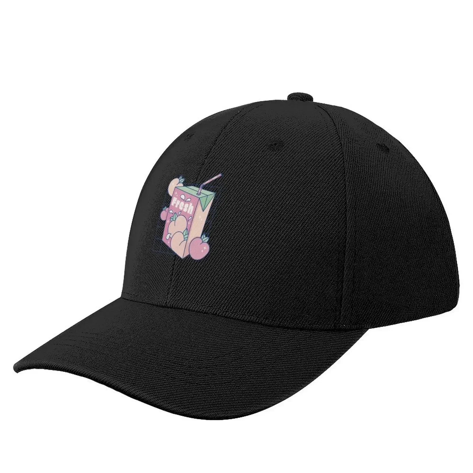 

Peach juice box Baseball Cap Gentleman Hat Kids Hat sailor cap for men Ladies Men's