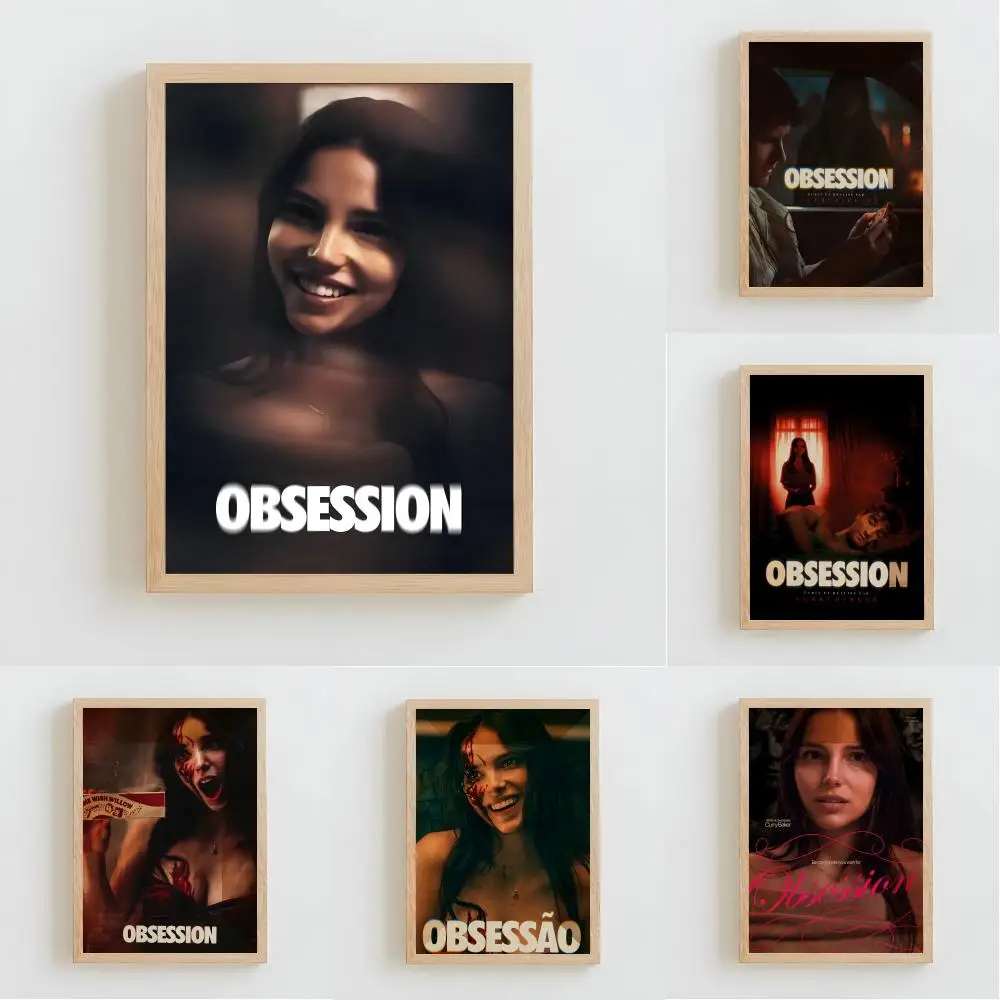 Affiche de film d'horreur O-obsession, autocollants muraux de haute qualité et abordables pour la décoration de dortoir et de salon