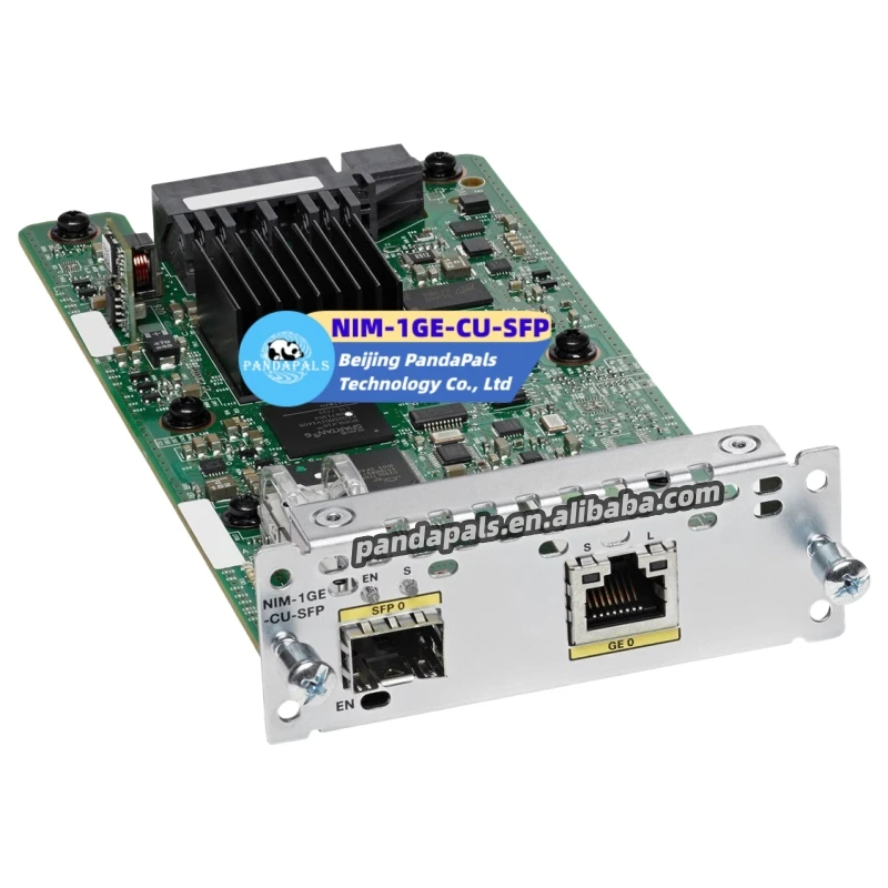 * Real * Novo módulo SFP de expansão de interface de rede WAN Ciscos NIM-1GE-CU-SFP original