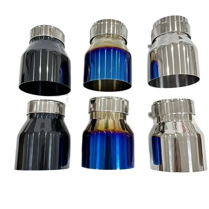 

1Pcs blue silver Black Stainless Steel Exhaust tips for BMW F87 M2 F80 M3 F82 F83 M4 Direct Fit Exhaust Tip other auto engine pa