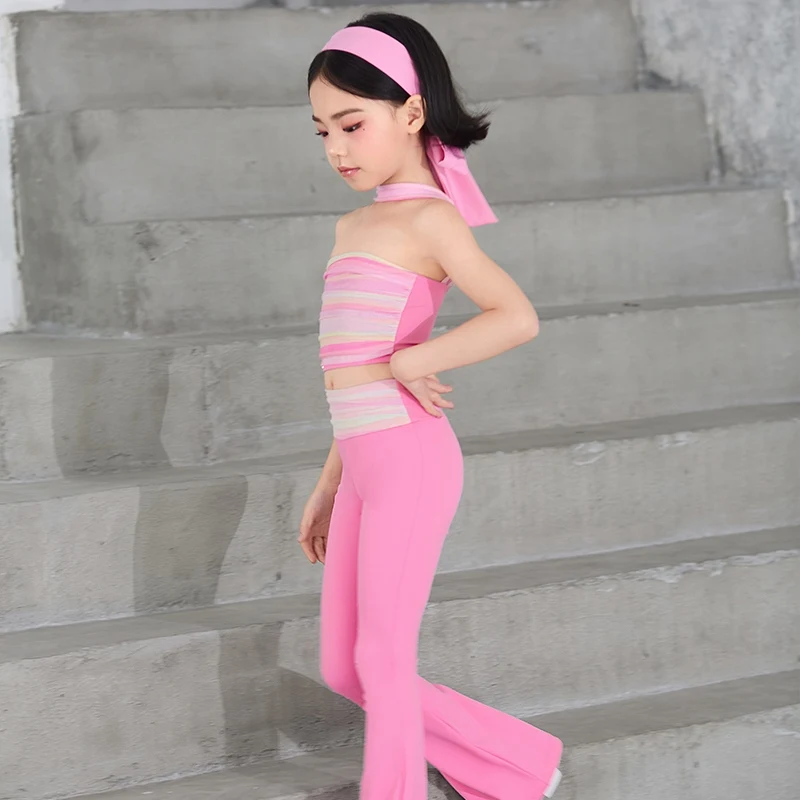 Costumes de danse de salon pour enfants, Costume de concours de danse latine pour filles, vêtements de spectacle de danse latine Samba pour enfants SL12799