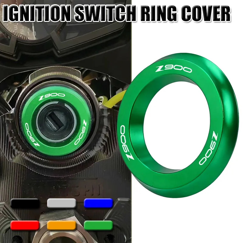 Z900 أجزاء دراجة نارية حالة مفتاح إشعال مفاتيح غطاء حماية صالح ل Z900 Z 900 2016 2017 2018 2019 2020 2021 2022 2023