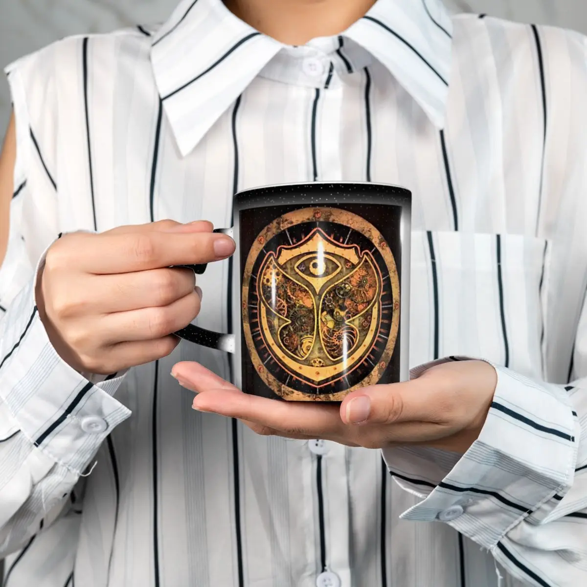 Tomorrowland Belgian Electronic Dance Music Festival Mug Funny Ceramic Coffee Cups Tea Mugs Milk Cup Drinkware Gift for Friends