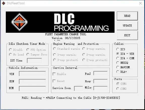 

International DLC Fleet Programming Tool 2023