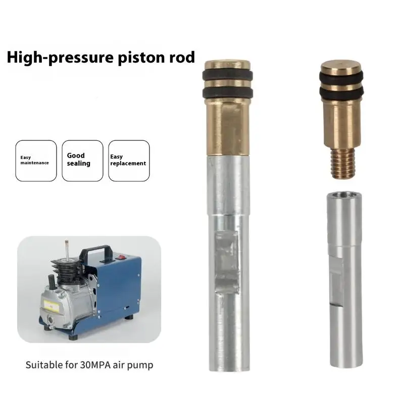 300bar 4500psi 30mpa For Single And Double High Pressure Air Compressor Pump Piston Rod Accessories