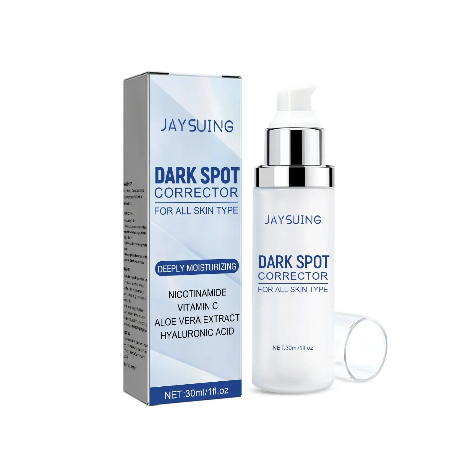 Jaysuing Dark Spot Repair Essence dissolvenza macchie migliorato colore della pelle opaco schiarente sbiancamento della pelle essenza del viso cura della pelle del viso