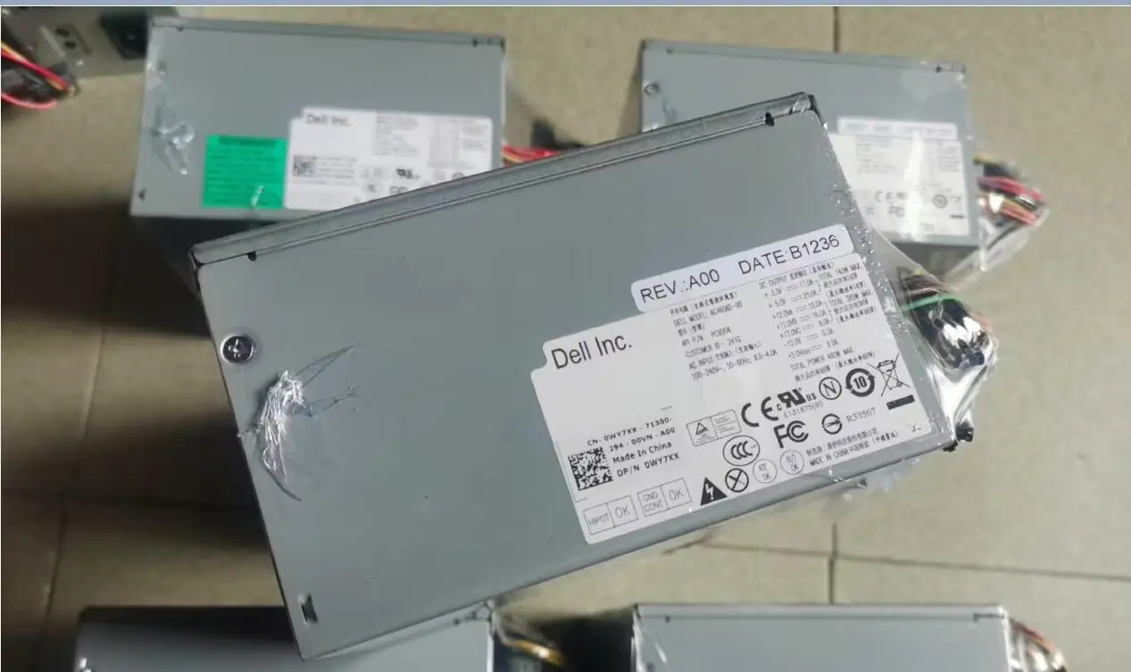 Fonte de alimentação para dell xps 8900, 8700, 8500, 460w, wy7xx, 6gxm0, 6gpr9, rh8p5, gwxn1 2y8x1