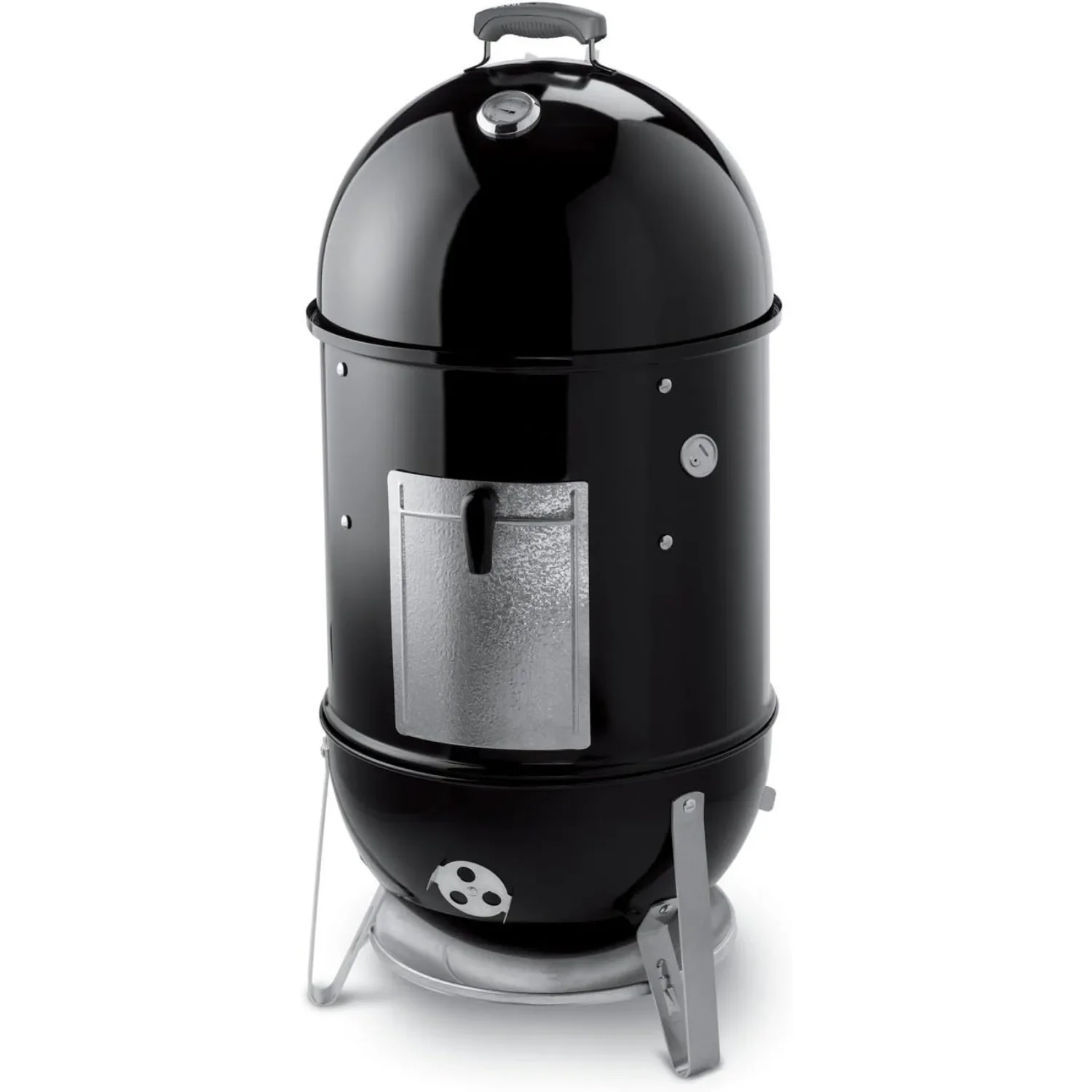 for Weber 18-inch Smokey Mountain Cooker, Charcoal Smoker,Black