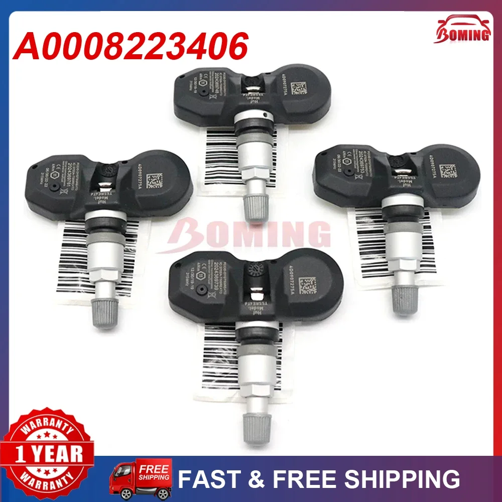 

A 0008223406 Автомобильный датчик давления в шинах TPMS для Mercedes-Benz E-Class 1999-2005 CL CLK E S SL SLR 2000-2005 315 МГц 4D 0907275 A