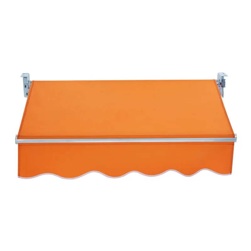 

Electric Aluminum Retractable Awning Canopy Outdoor Patio Garden Sun Shade Shelter UV Resistant Retractable Awnings