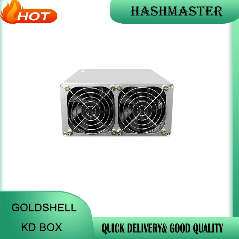 중고 Goldshell KD-BOX, Kadena 채굴 기계, Asic KDA 채굴 기계, 1.6 Th/s, 205W