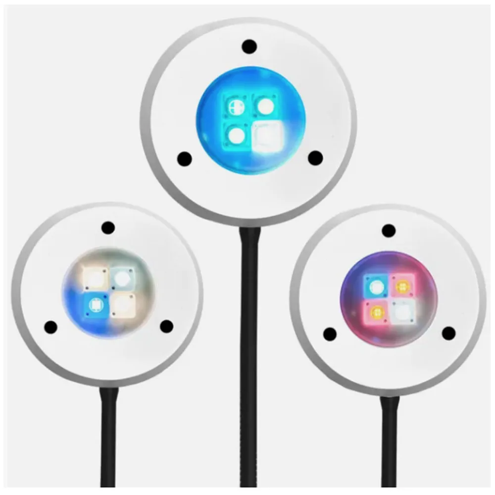 الأطياف 20 واط LED حوض السمك ضوء نانو SP20 الطيف الكامل حوض السمك ضوء للمياه المالحة خزان الأسماك 12 بوصة ضوء الملح الطازج refugum