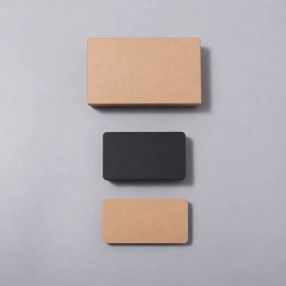 Study Flashcards Blank Index Paper Stationery Note Pad For Vocabulary Memory Craft Gift Tag Kraft White Black Card