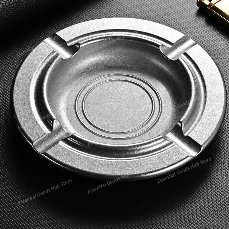 Cigar Ashtray Creative Household Cigarette Disc Personality Fashion Men's Alloy Windproof Cigar Ashtray