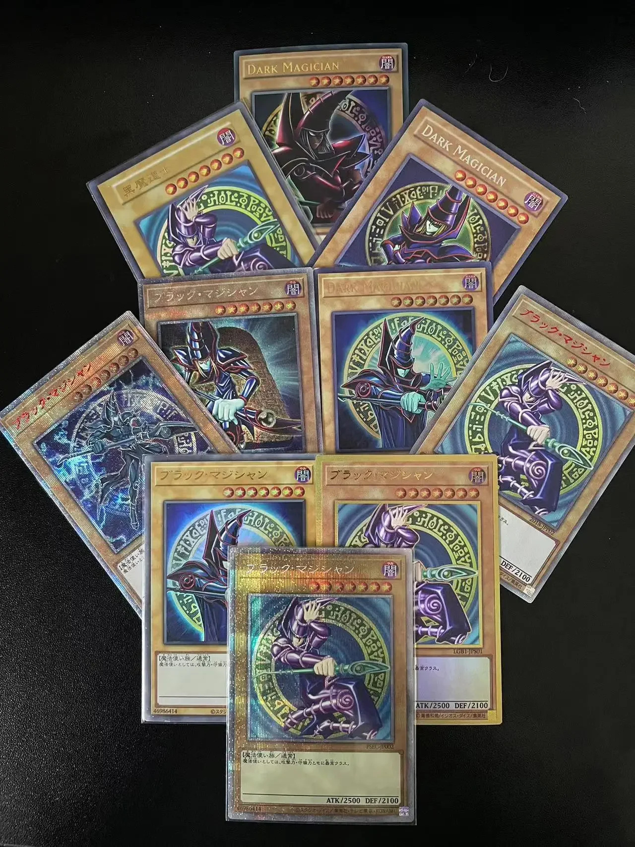 Yu-Gi-Oh Black Magician Collection series (customizable） Children's Gift Collectible Card Toys (Not Original)