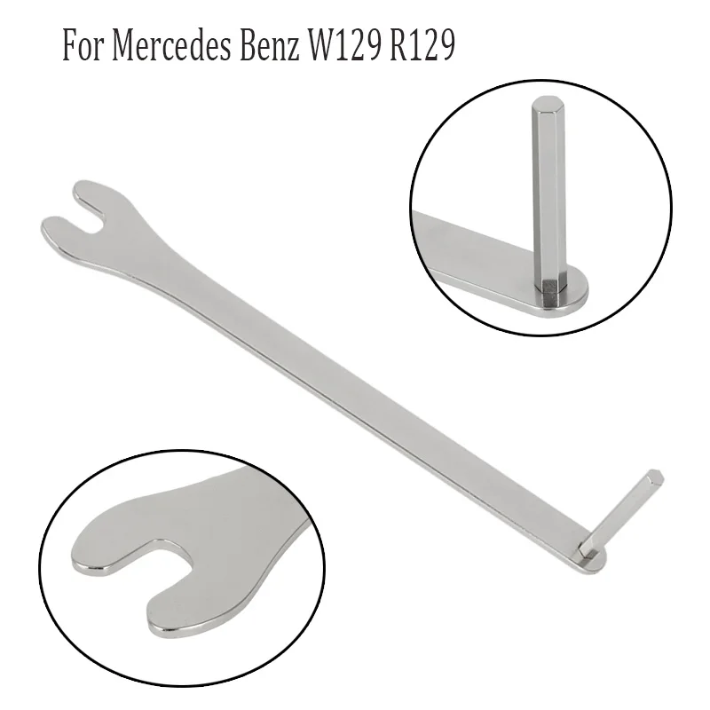 

304 Stainless Steel For Mercedes-Benz W129 R129 SL Soft Top Hand Operated Manual Override Tool Wrench Tool - A1295810066