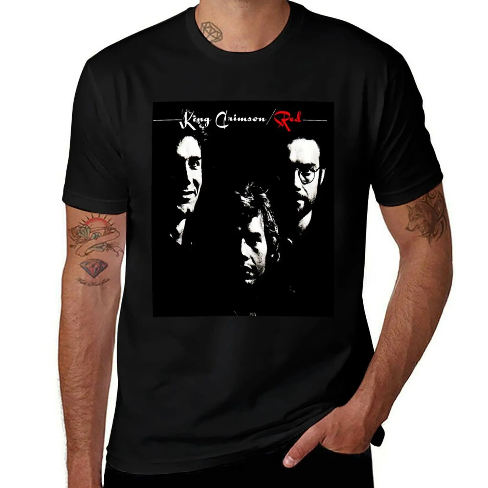 

crimson king T-Shirt Large Size Casual Tee Shirt