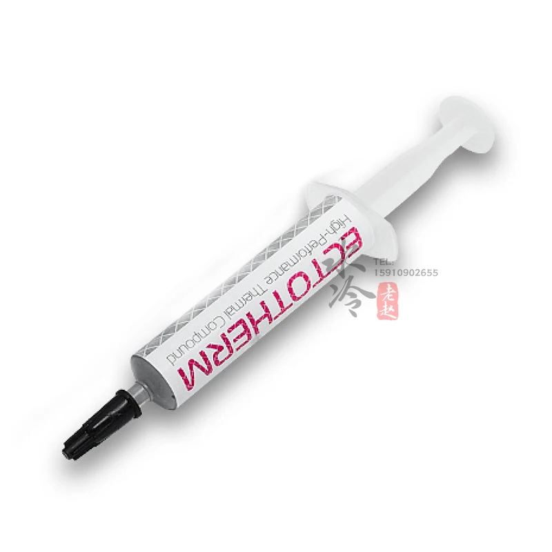 

The thermal conductivity of EK-TIM Ectotherm 5g thermal conductive silicone grease is 8.5 w/MK.