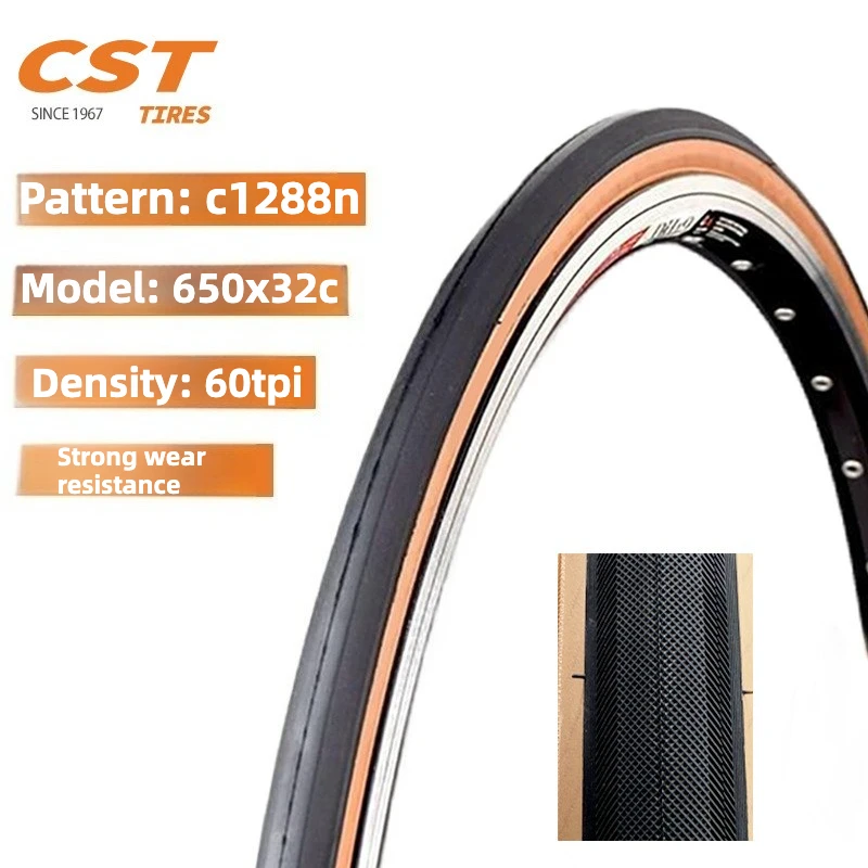 �y�Z�[�����zCST Zhengxin ���[�h�o�C�N�^�C�� SPEEDWAY (Luchi) C1288N 650X32C �u���E���G�b�W���]�ԃ^�C�� �X�`�[�����C���[�^�C��