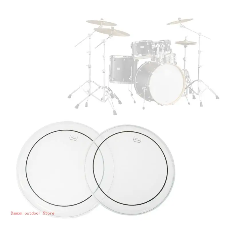 

Bass Drum Patches Drumhead Kick Pad Protectorfor Drum Percussion Instrument Part