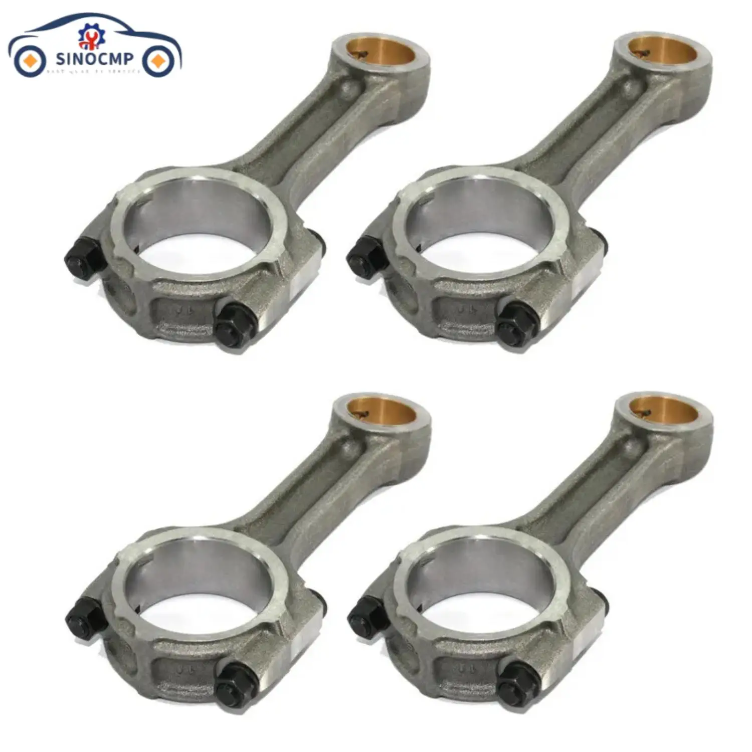 

4 шт. набор шатунов 23510-4A000 23510-4A500 23510-4A71 для двигателей Kia Hyundai 2,5 D4CB, компоненты шатунов, детали
