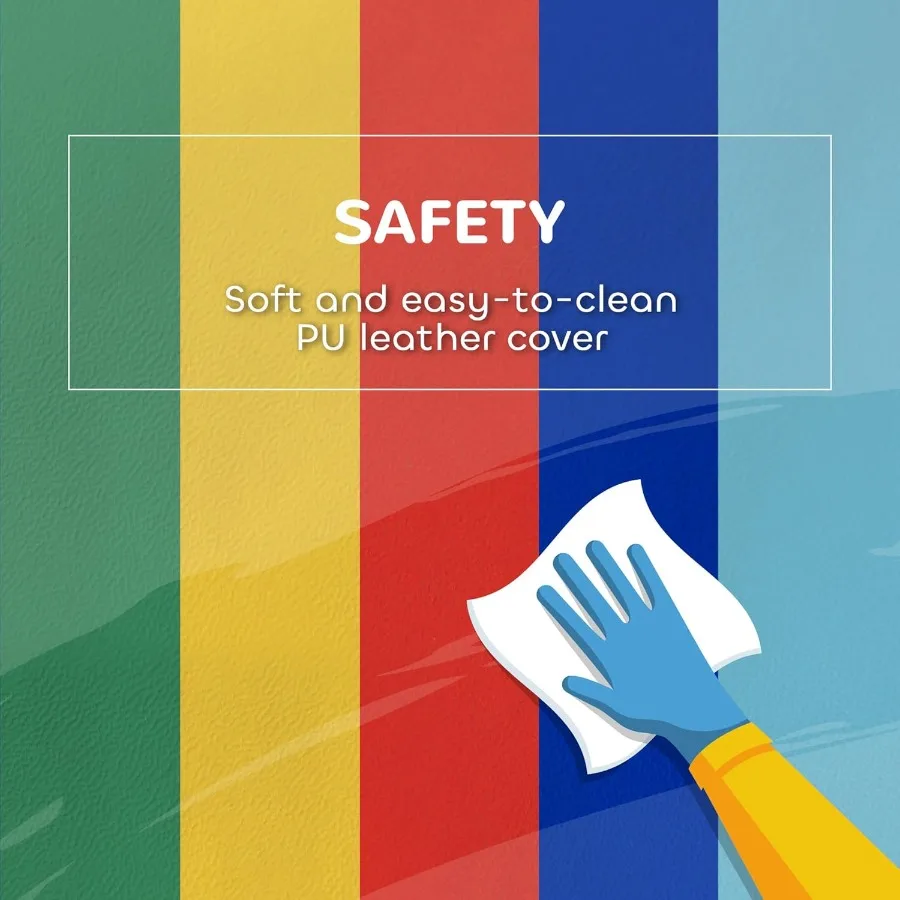 5피스 클라이밍 및 크롤링 활동 놀이 세트 아기용 소프트 플레이 세트 유아용 실내 놀이 장비