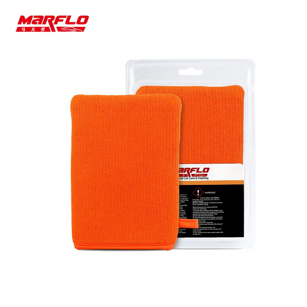 Magic Clay Bar Mitt Car Washing Glove Car Clay Cloth Surface Cleansing Towel Auto Care Cleaning Marflo Car Detailing Tools