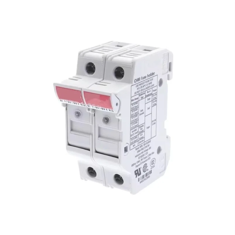 1pcs fuse holder CHM1DU 1P CHM2DU 2P CHM3DU 3P With indicator light / No indicator light New accessories