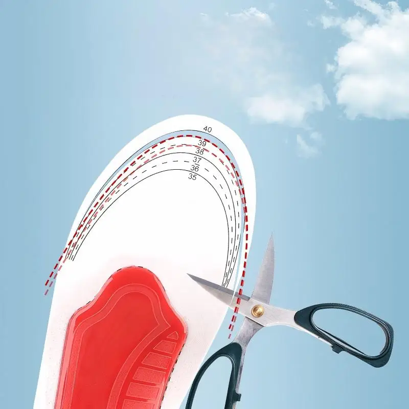 Orthotic Insole Arch Support Flatfoot Orthopedic Insoles For Feet Ease Pressure Of Air Movement Damping Cushion Padding Insole