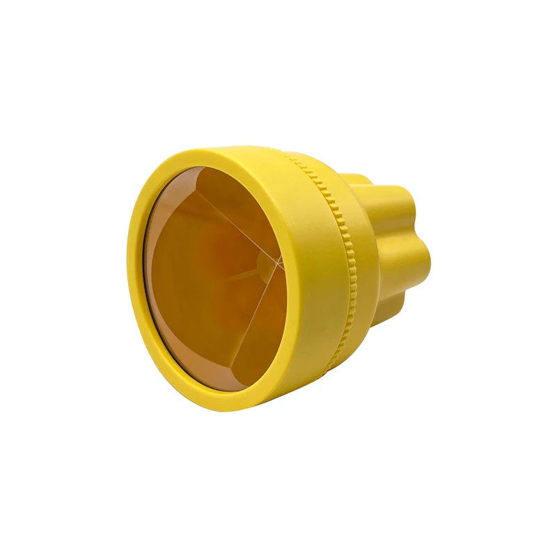 

Yellow Prism used for monitoring GPR112 For Leica total station. and it is installed on M8 or 5/8 screws.