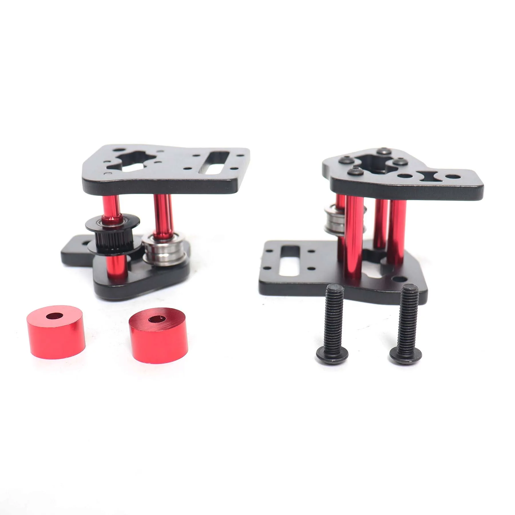 Blurolls Voron 2.4R2/Trident XY مجموعة مشتركة 5 مم 7075-T6 لوحة مع حامل تروس المهمل المعدني انحراف صفر جميع المعدن X-محور قوس