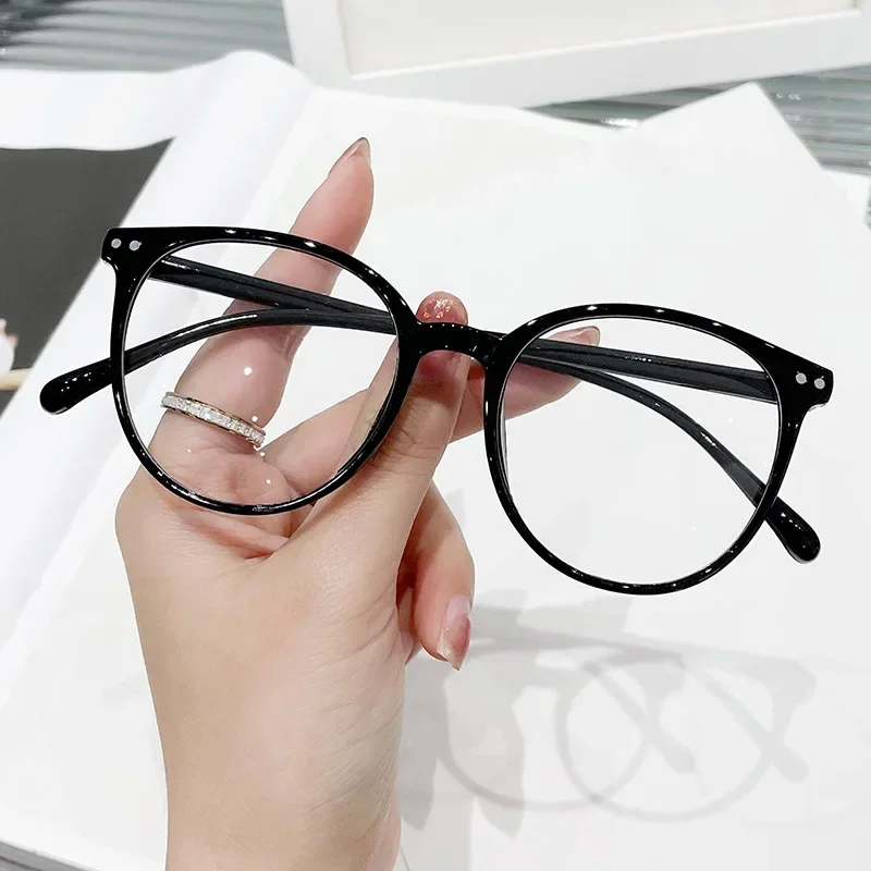 New Arrival Computer Glasses Frame Women Men Anti Blue Light Round Eyewear Blocking Glasses Optical Spectacle Eyeglass Окуляри